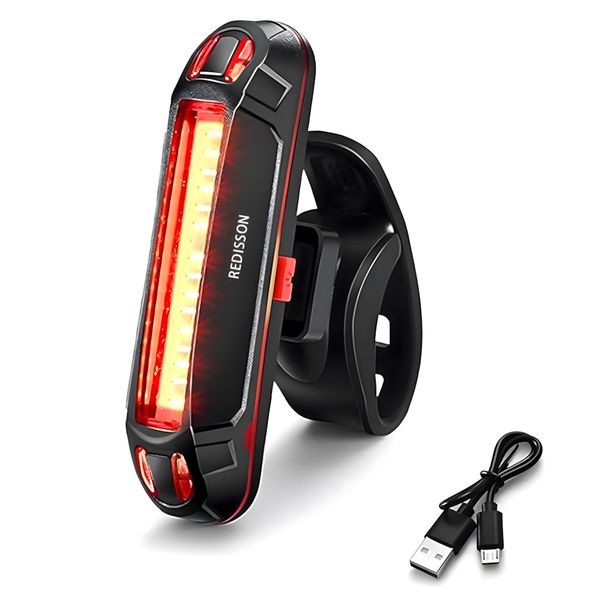 USB Rechargeable Bike Tail Light Ultra Bright LED Safety Light Waterproof