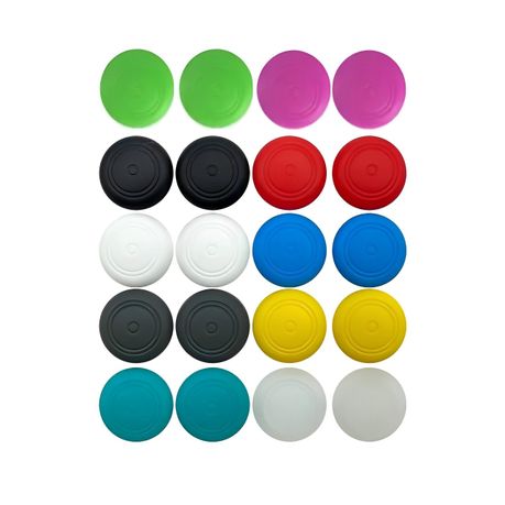 Controllers Thumb Grip Stick Silicone Covers 20 Pcs For Nintendo Switch Image