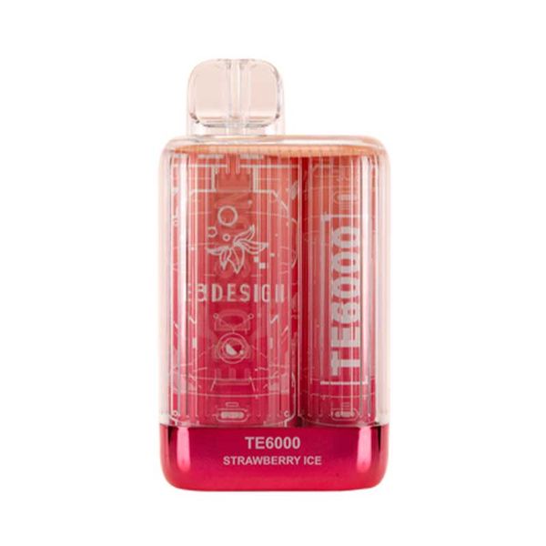 Elf Bar TE6000 Disposable Vape 6000 Puffs - Strawberry Ice