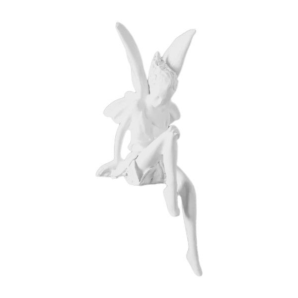 Fairy Sculpture For Home Decor - White