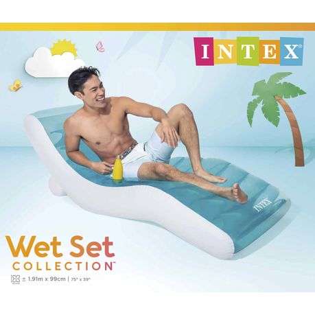 Paddle Board Pump Intex Inflatable Rockin Lounge Pool Floating