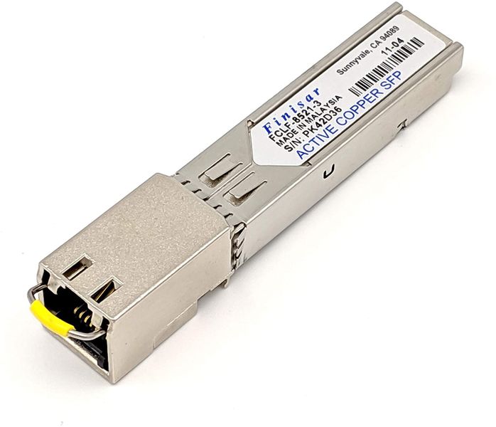 Finisar FCLF-8521-3 1000BASE-T SFP TRANSCEIVER