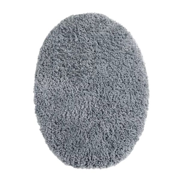 Grey 1 Piece Toilet Lid Cover