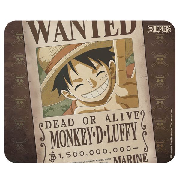 One Piece Wanted Monkey D Luffy Flexible Mousepad