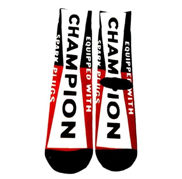 Retro Style Novelty Socks - Champion