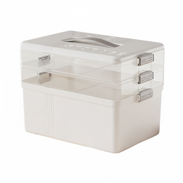 3-Tier Medicine Storage Box