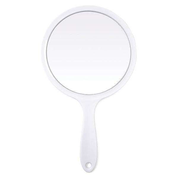 ANN03033 -Almine -2-Way Hand Mirror 1X &amp; 3X Magnification Asst Color-4 Pack