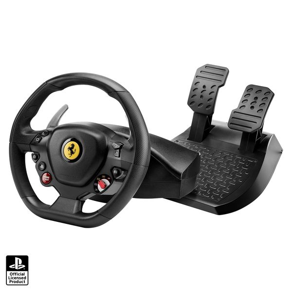 Thrustmaster T80 Ferrari 488 GTB Edition Steering Wheel for PS5,PS4 &amp; PC