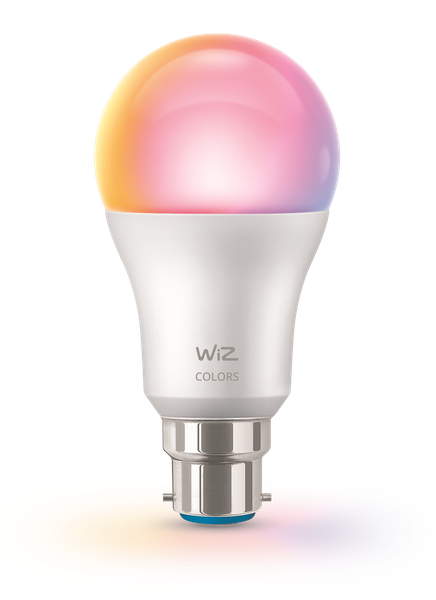 WiZ Wi-Fi A60 8-60W B22 RGBW