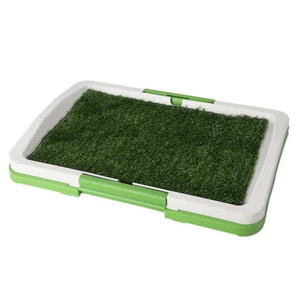 Artificial Grass Indoor Pet Potty Tray Dog Training Toilet