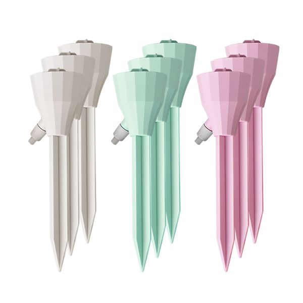 9 Pieces Plants Self Watering Spikes Automatic Watering Irrigation Dripper