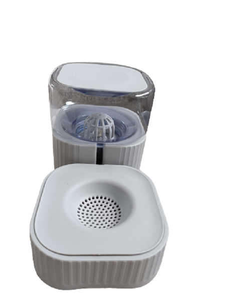 Pet Dog Cat Bowl Automatic Water Dispenser - Grey