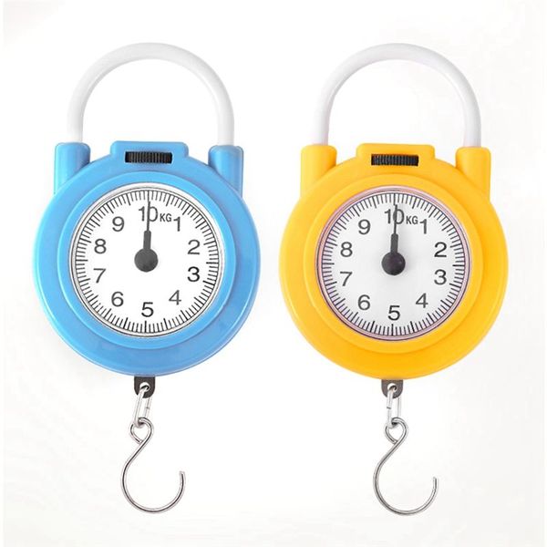 10Kg Mechanical Dial Scale Kitchen Scale For With Tape Meas Yellow