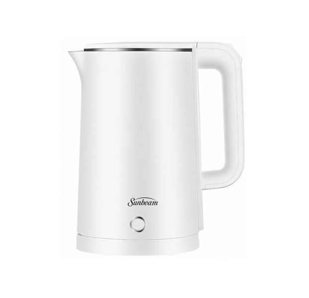 Sunbeam 1.8 Litre Cool Touch Kettle White SDWK-1800W