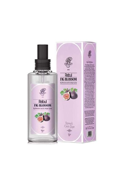 Rebul Fig Blossom Eau de Cologne Spray Glass Bottle - 100ml
