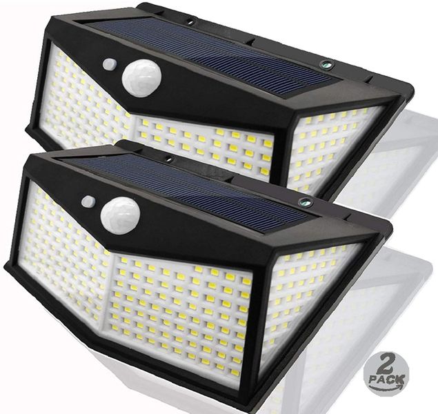 2 PCS 212 LED Solar Motion Sensor Light