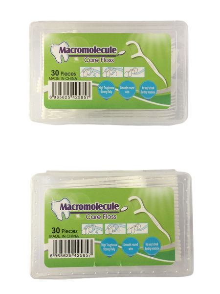 2 Pack of Oral Care Floss - 60 Pieces