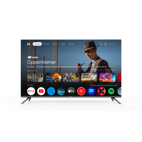 QVWi 50" 4K Smart Google TV Cast-H50