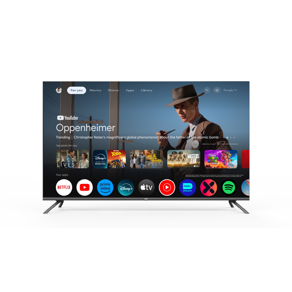 QVWi 50" 4K Smart Google TV Cast-H50