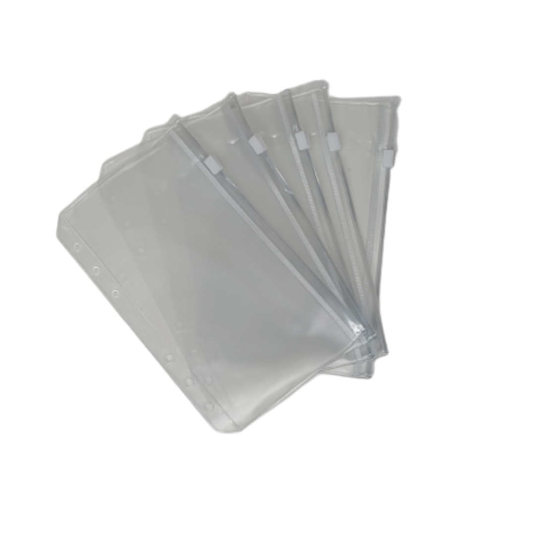 5 x A6 Transparent (Frosted) Ziplock Binder Envelopes Shop Today. Get