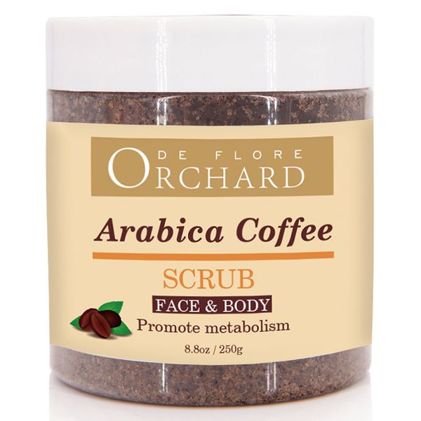 De Flore Orchard Arabic Coffee Face and Body Scrub