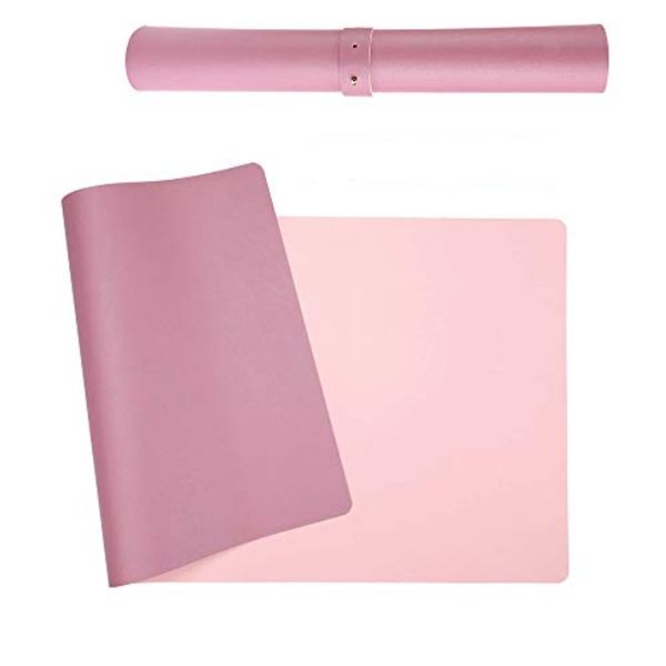 Synergy360 - Office Desk Mat mouse pad 80 x 40 - Pink