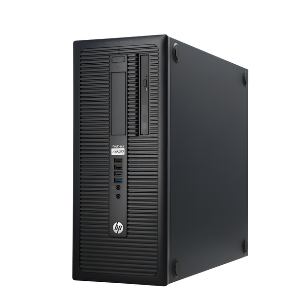 Certified Pre-Owned HP ProDesk 600 G1 MT - Intel i3 4th Gen - 4/128GB SSD
