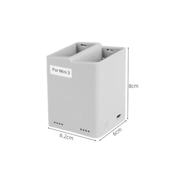 Two Way Charging Hub Compatible with DJI Mini 3/Mini 3 Pro/Mini 4 Pro