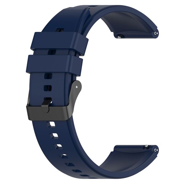 Silicone Strap Compatible with Huawei Watch 3/3 Pro (46mm) - Navy