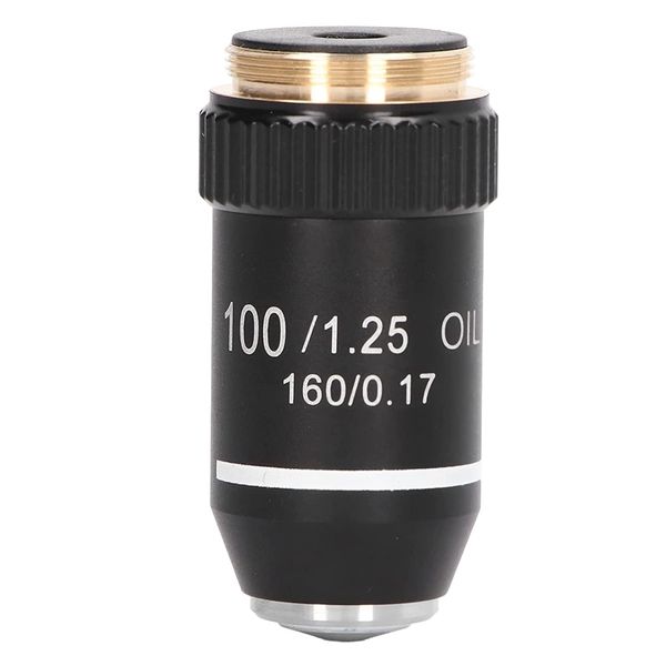 Biological Microscope Lens, 195 Achromatic Black Objective Lens