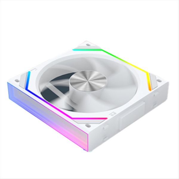 V2Rs Case Fan Magic Block Free Splicing 120Mm 12V Chassis Fan White A