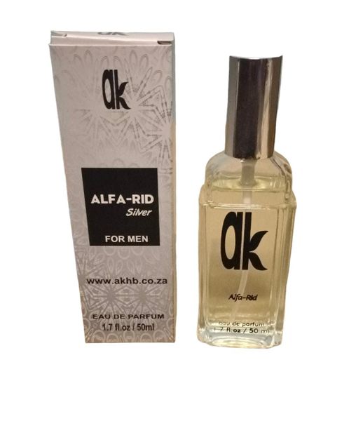 AK Alfa-Rid Silver for men-50ml Perfume Long Lasting