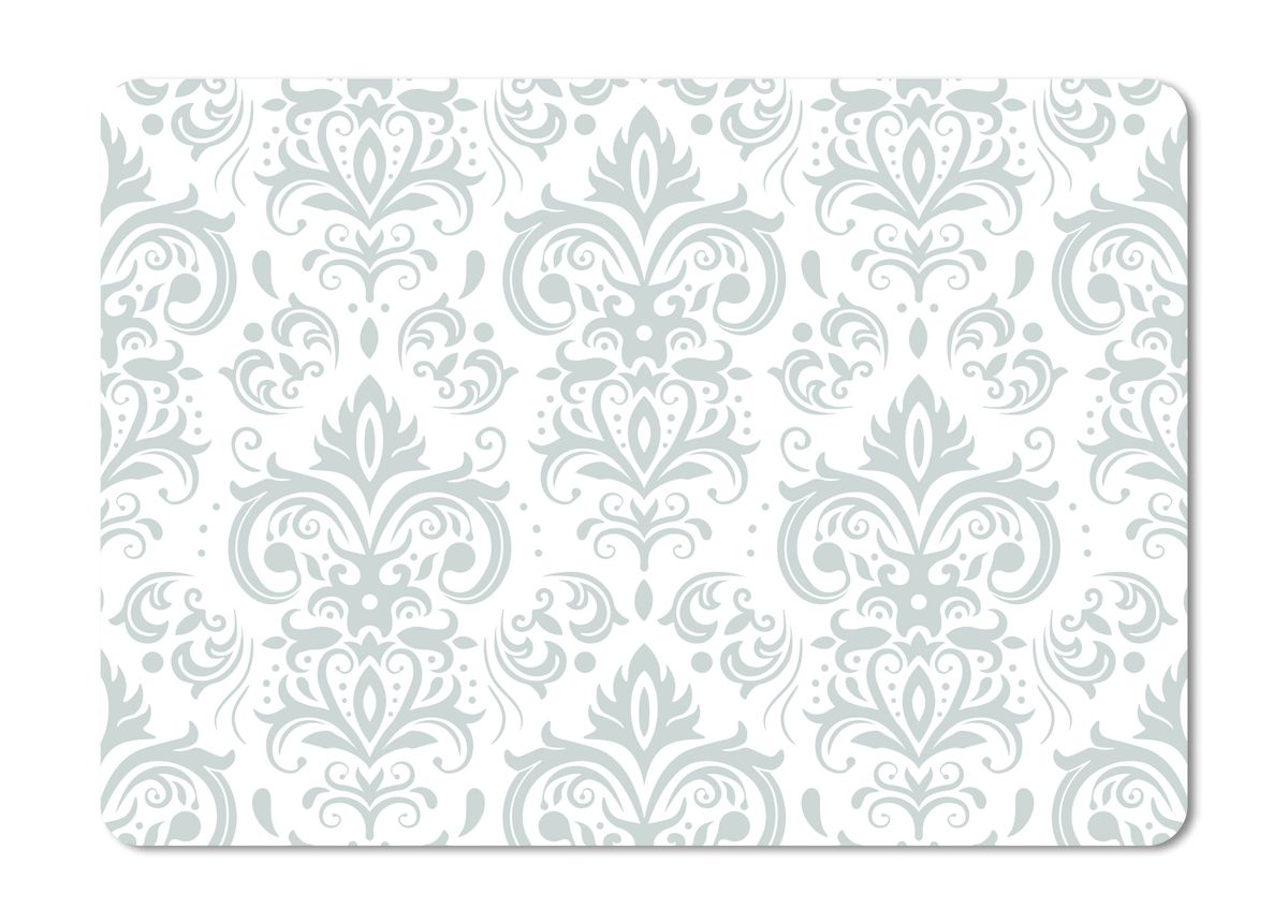 White Damask Placemat Set of 6 Shop Today. Get it Tomorrow