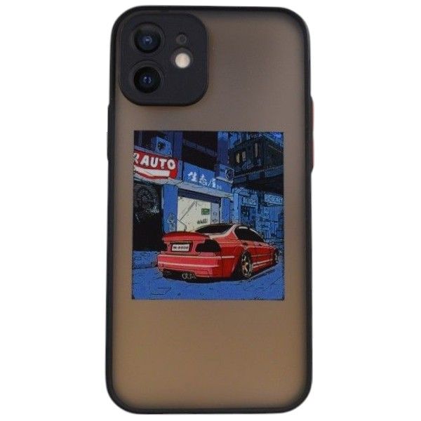 Tokyo Car Print Phone Cover - iPhone Compatible - iPhone 12