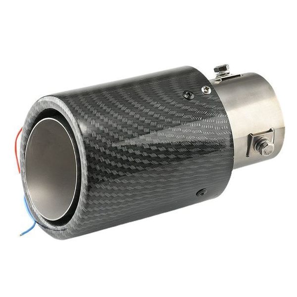 Car Carbon Fiber Tail Throat With High Temperature