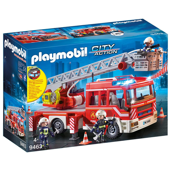 Playmobil Fire Ladder Unit 9463 - 4+ Years