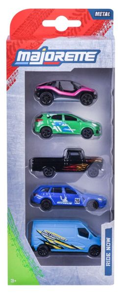 Majorette Street Cars 5-Piece Set, 3 Assorted Blind Pack
