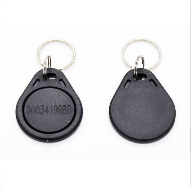10 Pcs Access Tags - Black - Easy to Program (ZKTeco)