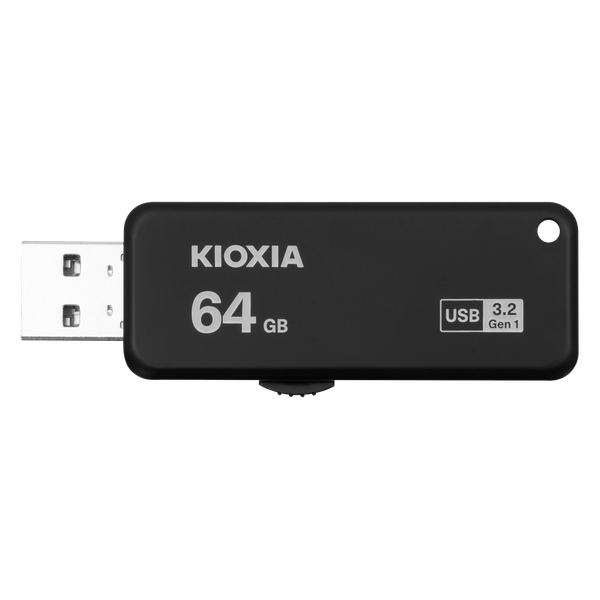 Kioxia, 64gb, 3.2, Gen 1,Slider USB, Works With Windows &amp; Mac