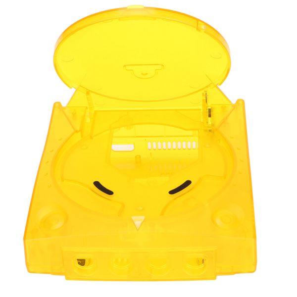 Translucent Case Compatible with SEGA Dreamcast (Yellow)