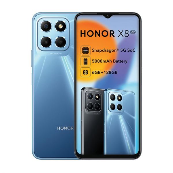 Honor X8 5G 128/6GB Dual Sim Ocean Blue