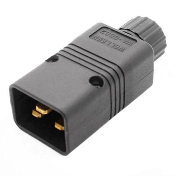 UPS Power IEC Male C20 Plug Power Cord Cable 16A / 250V Useful