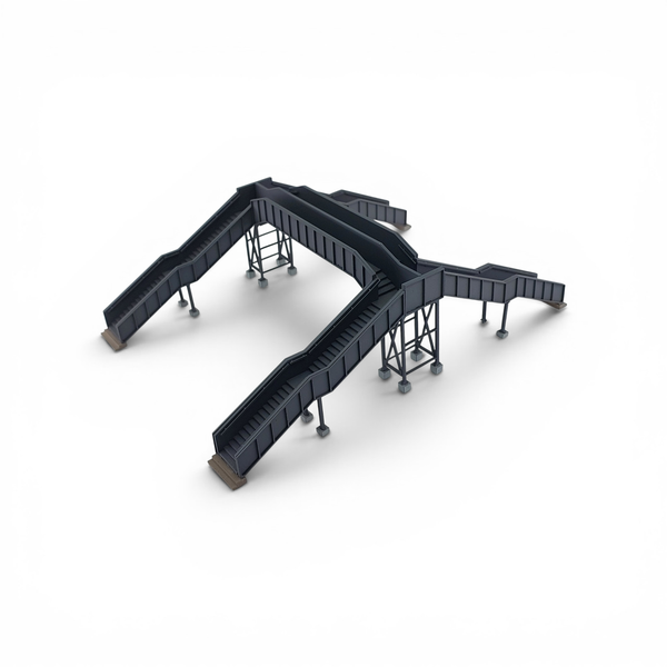 South African Model Railways : Pedestrian Bridge 70`s SAR HO