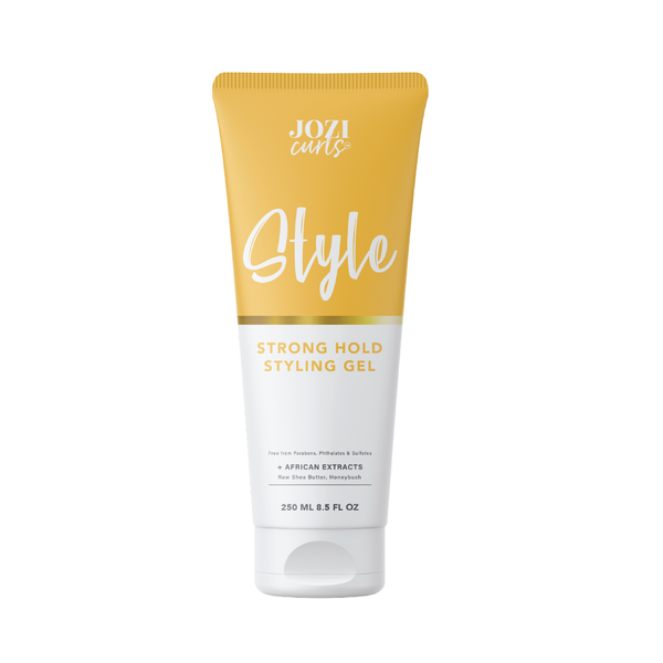 Jozi Curls Non-greasy Strong Hold Styling Gel Raw Shea Butter + Honeybush