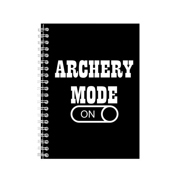 Archery A5 Notebook Archer Gift Idea Writing Books A5- Notepad