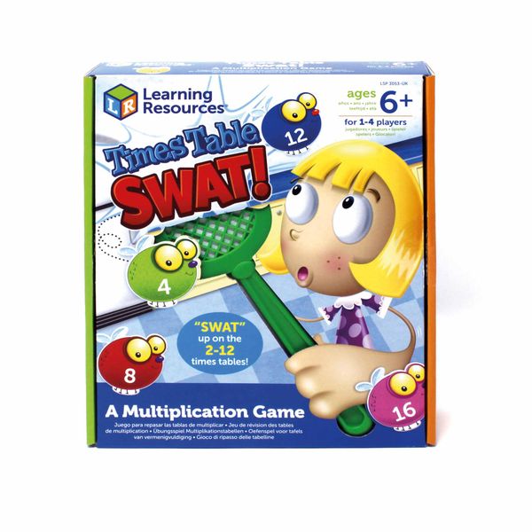 Learning Resources Times Table Swat! Multiplication Game