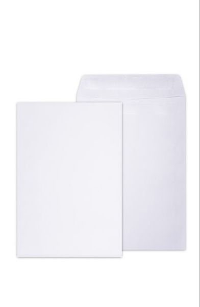 C4 White Self Seal Envelopes - Open Short Side - Box of 250
