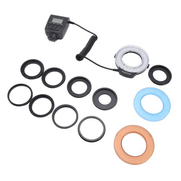 48LED Macro Flash Compatible with DSLR Cameras