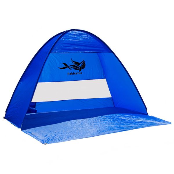 PAKICETUS 2-3 Person Small Size Beach Cabana Tent, Sun Shelter &amp; Sun Shad