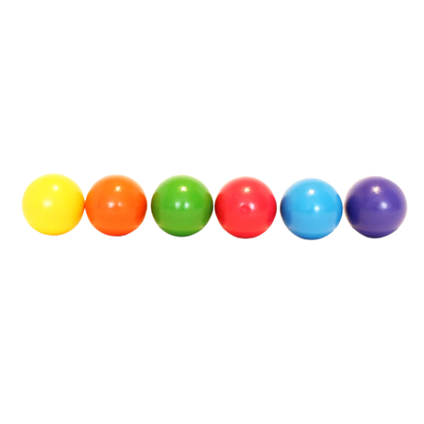 Wooden Rainbow Block - Rainbow Ball